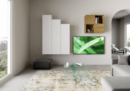 Dafne Italian Design Libreria Composizione A33 L.120 H.174