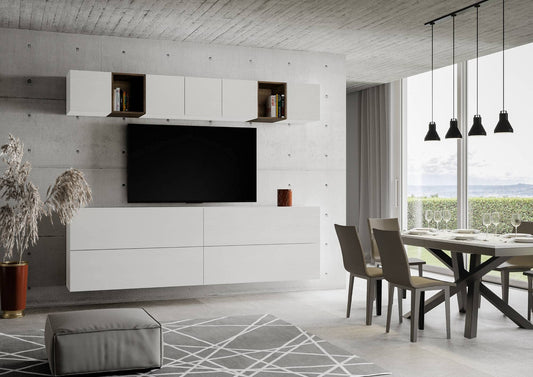 Dafne Italian Design Libreria Composizione A104 L.268 P.39,5