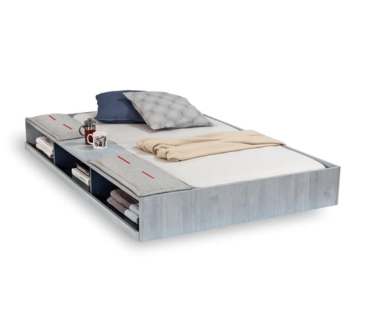 Dafne Italian Design Letto Estraibile Trio con Divisori (90x190 Cm)
