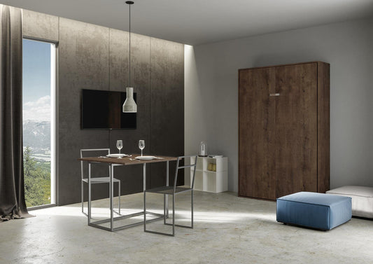 Letto 120 Kentaro verticale a scomparsa noce