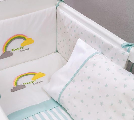 Dafne Italian Design Set Biancheria da Letto Happy Days (50x100 Cm)