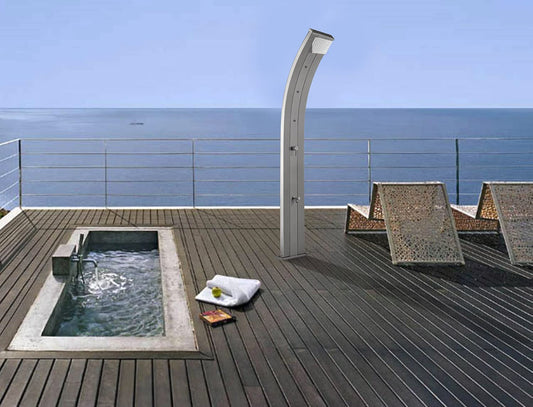Arkema Design Doccia Solare per Piscina Dada Sabbia e Inox D320/9001-I