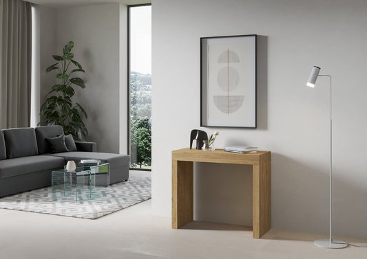 Dafne Italian Design Consolle allungabile Roxel Small Quercia Natura (allungabile fino a 300 cm)