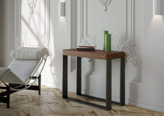 Dafne Italian Design Consolle allungabile Elettra Art Telaio Antracite