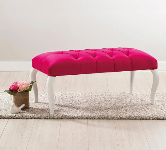 Dafne Italian Design Rosa Ottoman