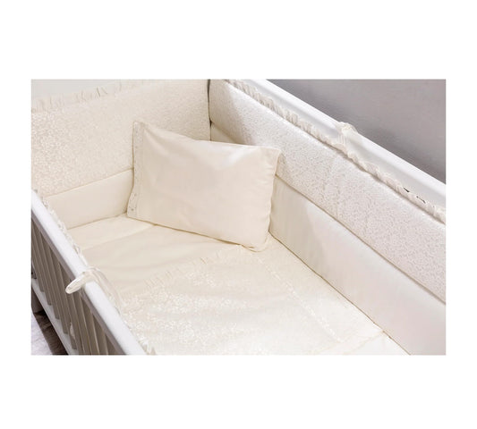 Dafne Italian Design Set di Biancheria da Letto per Bebè Fancy Love (60x120 Cm)