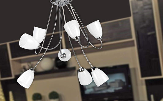 Dafne Italian Design Lampadario a soffitto a 8 luci