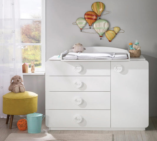 Dafne Italian Design Comò Grande in Baby Cotton