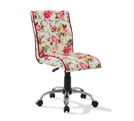 Dafne Italian Design Sedia Morbida con Fiore