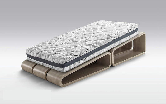 Dafne Italian Design Materasso Singolo Ortopedico in Memory ed Eliocell (cm. 80 x 190 x 22h)