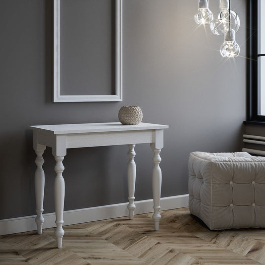 Dafne Italian Design Consolle allungabile Romagna Bianco Frassino