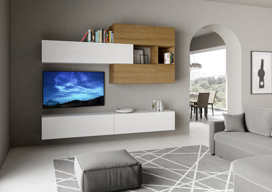 Dafne Italian Design Libreria Composizione A116 L.268 P.39,5