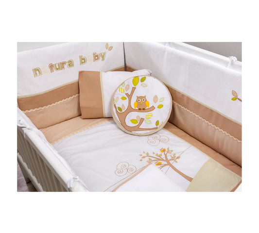 Dafne Italian Design Set di Biancheria da Letto Natura Baby 80x130 Cm