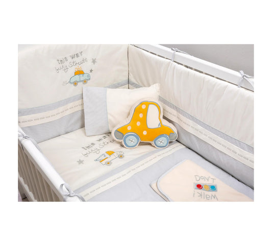 Dafne Italian Design Set Biancheria da Letto Cars 80x130 Cm