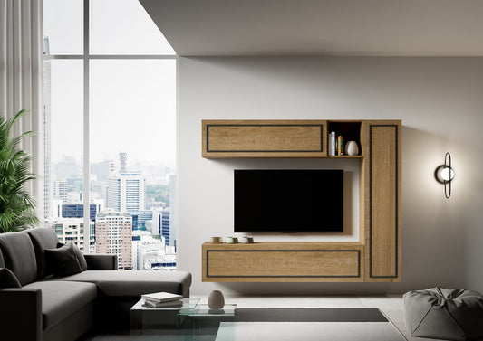 Dafne Italian Design Libreria Composizione A14EV L.214 H.174 P.39,5