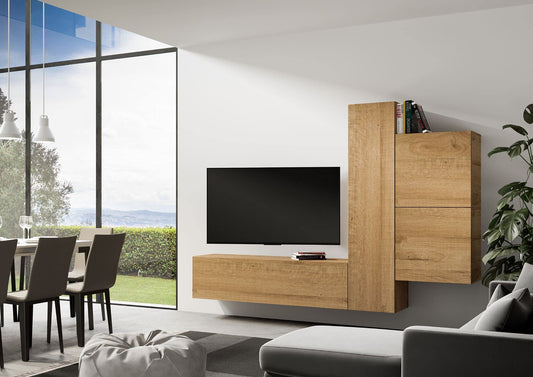 Dafne Italian Design Libreria Composizione A112 L.254 H.174 P.39,5