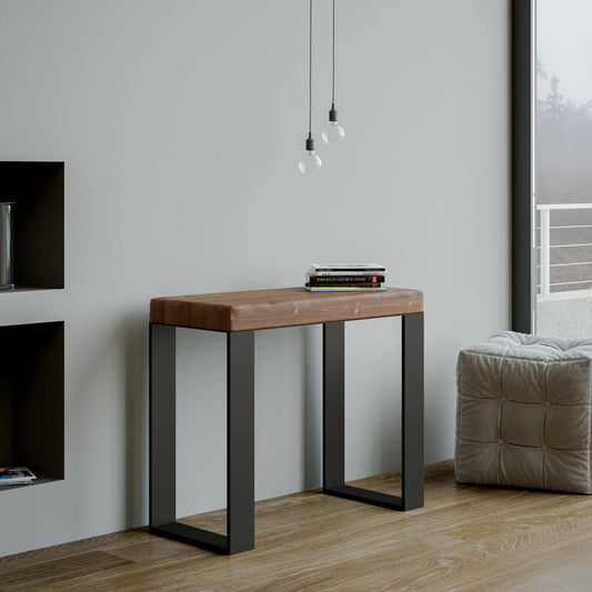 Dafne Italian Design Consolle allungabile Tecno Art Telaio Antracite