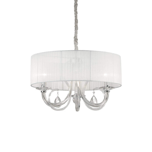 Dafne Italian Design Lampadario a 3 luci - Bianco