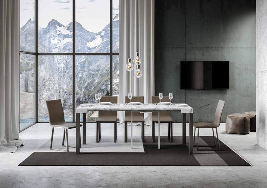 Dafne Italian Design Consolle allungabile Everyday Small Marmo