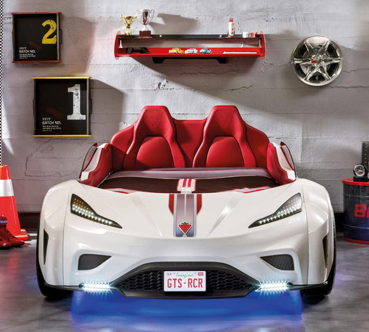 Dafne Italian Design GTS Autoletto Macchina per Bambini - (Bianco) (99x191 Cm)