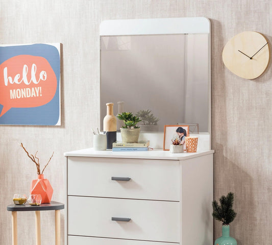 Dafne Italian Design Specchio Bianco