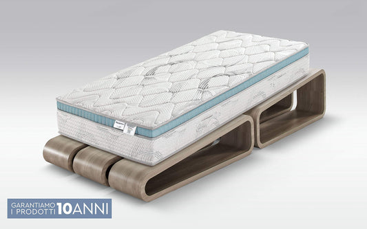 Dafne Italian Design Materasso Singolo Ortopedico in Eliocell (cm. 80 x 190 x 24h)