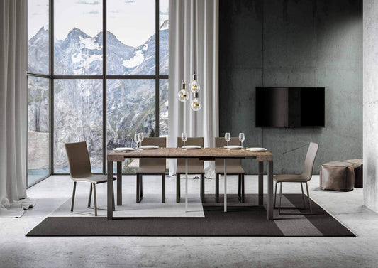 Dafne Italian Design Consolle allungabile Everyday Small Noce