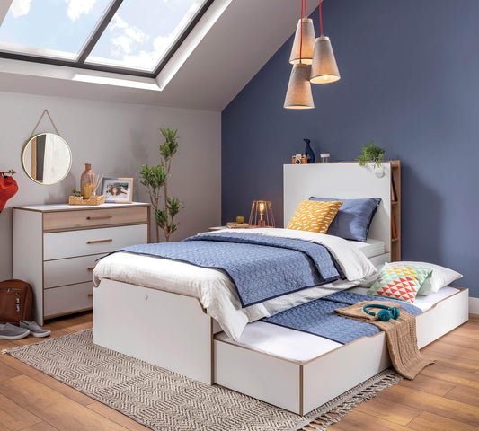 Dafne Italian Design Letto Modera (100x200 Cm)