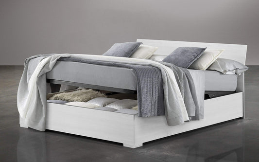 Camera Completa - Effetto Bianco larice (cm. 240 x 52 x 236h)