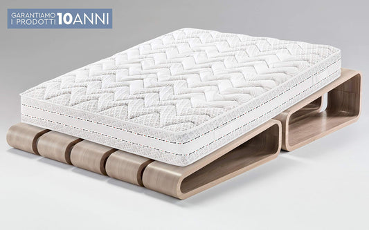 Dafne Italian Design Materasso Matrimoniale Ortopedico con Molle insacchettate (cm. 160 x 190 x 23h)