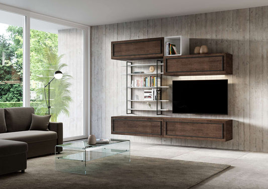 Dafne Italian Design Libreria Composizione A01EV L.268 P.39,5