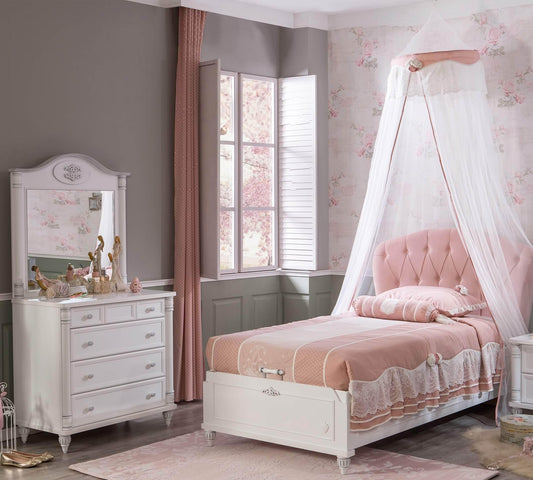 Dafne Italian Design Romantic Dresser Without Mirror