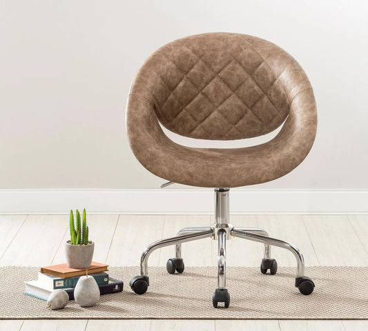 Dafne Italian Design Sedia Relax Marrone