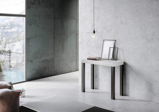 Dafne Italian Design Consolle allungabile Everyday Bianco Frassino