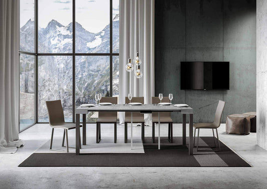 Dafne Italian Design Consolle allungabile Everyday Cemento
