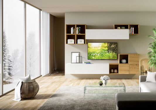 Dafne Italian Design Libreria Composizione A45 L.294 P.39,5