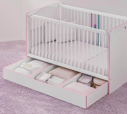 Dafne Italian Design Cassetto Estraibile per Lettino Princess (70x140 Cm)