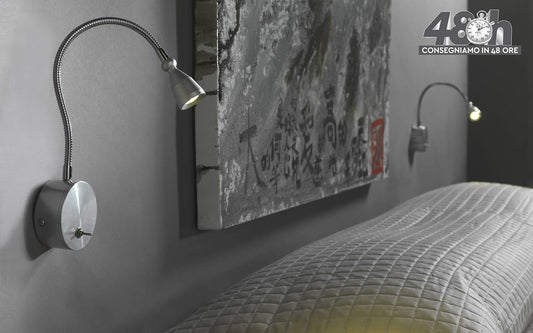 Dafnedesign.com - Applique flessibile - Compatibile con Lampadina Classe; A, A+, A++ - (UL)