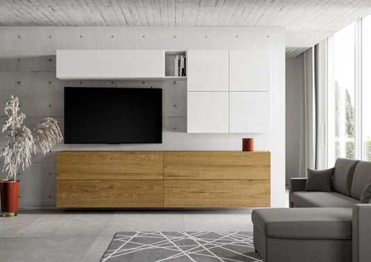 Dafne Italian Design Libreria Composizione A151 L.308