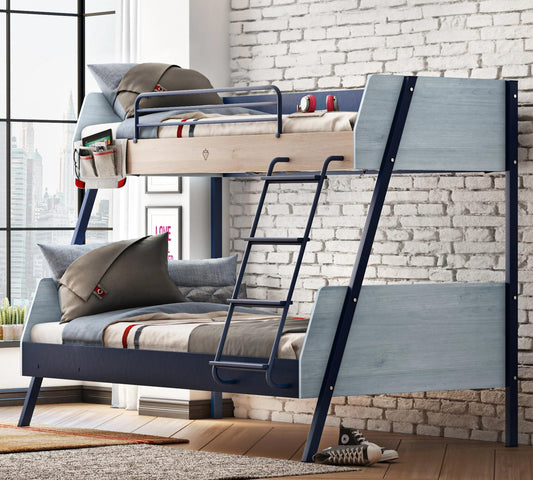 Dafne Italian Design Letto a Castello Trio Grande (90x200-120x200 Cm)