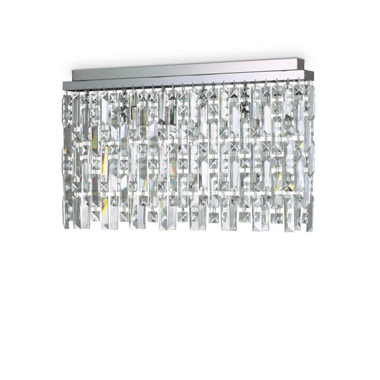 Dafne Italian Design Lampada da soffitto a 6 luci - cromata