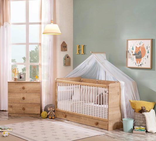 Dafne Italian Design Lettino Mocha per Bebè (70x140 Cm)