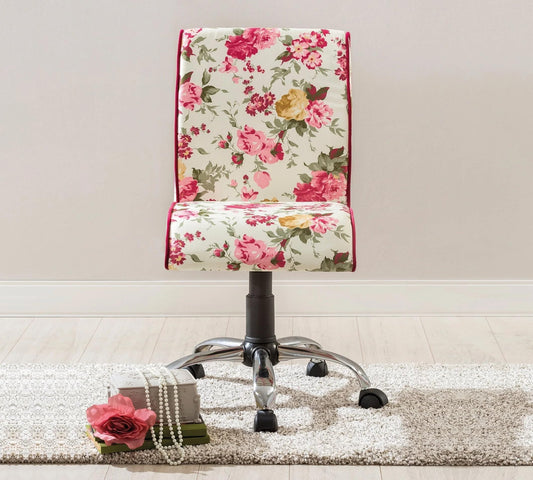 Dafne Italian Design Sedia Morbida con Fiore