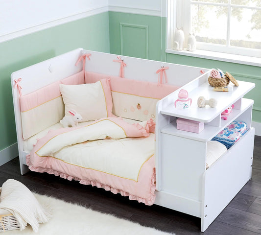 Dafne Italian Design Set di Biancheria da Letto Queen Baby 80x130 Cm