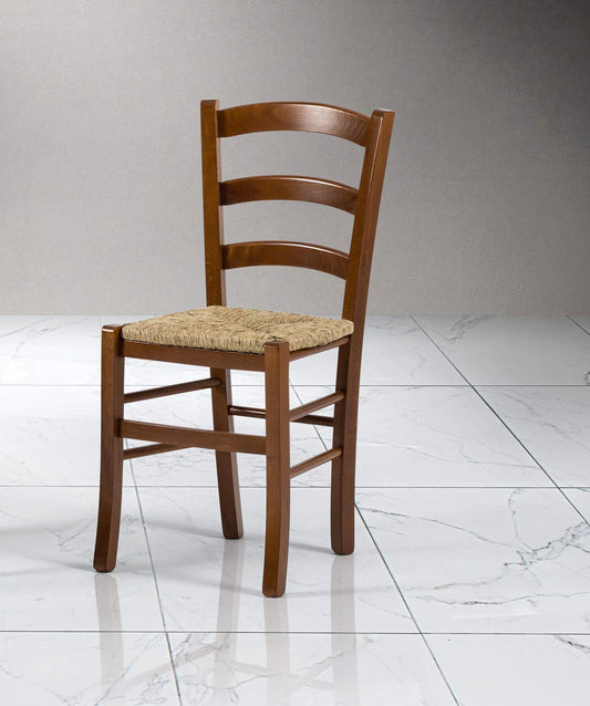 Dafnedesign.Com - N. 6 (Sei) Sedie da Pranzo Seduta in Paglia - Dimensioni: cm. 41 x 55 x 92h