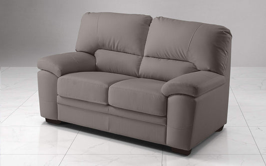 Dafne Italian Design Divano a 2 posti. Similpelle Talpa (cm. 155 x 90 x 95h)