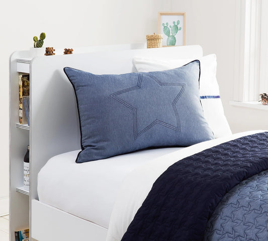 Dafne Italian Design Copriletto in Denim (90-100 Cm)