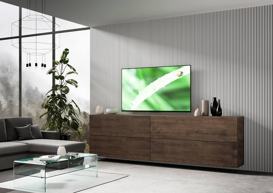 Dafne Italian Design Libreria Composizione A102 L.288 H.80 P.39,5