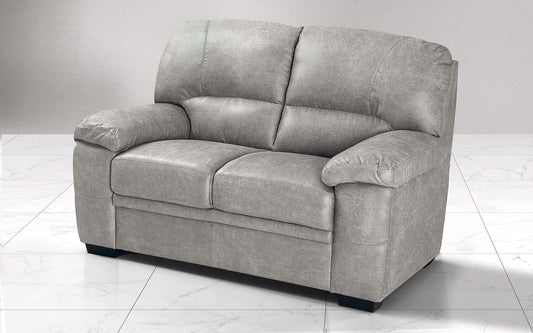 Dafne Italian Design Divano a 2 posti. Tessuto Tay Tay Light Grey (cm. 159 x 92 x 92h)