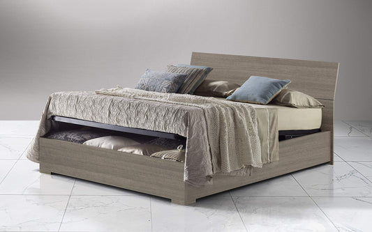 Dafne Italian Design Letto matrimoniale con contenitore, rete a doghe,meccanismo a pistoni - 173 x 212 x 100h.